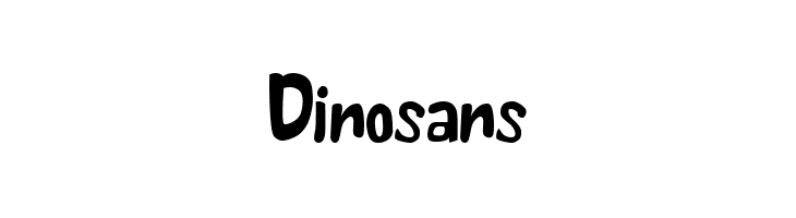 Dinosans Font