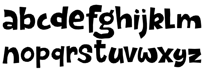 Dinosaur Cake DEMO Regular Font LOWERCASE