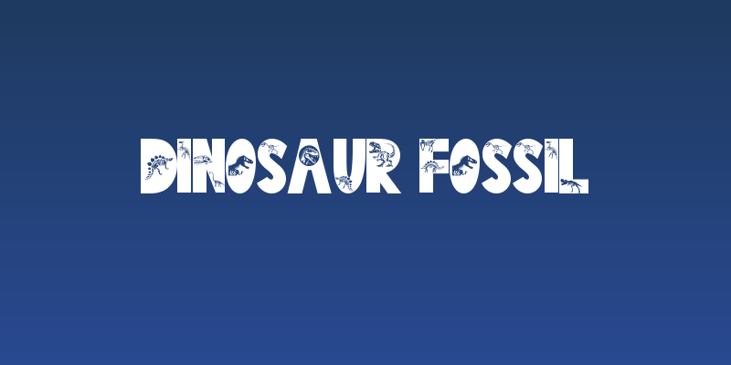 Dinosaur Fossil Social Header