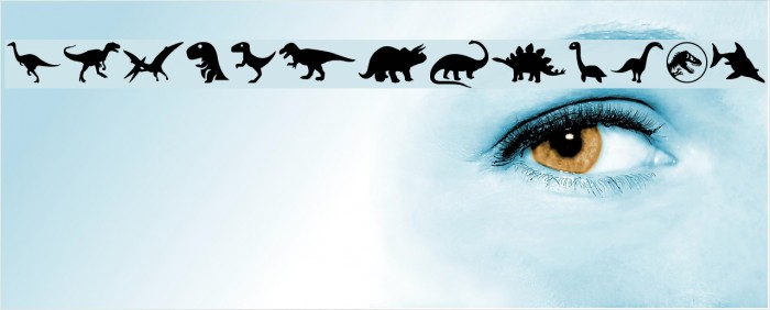 Dinosaur Icons Font examples