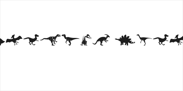 Dinosaur Icons Logo