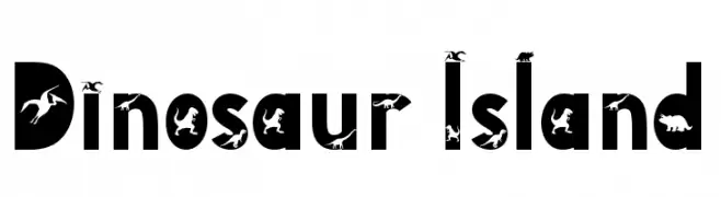 Dinosaur Island  नि: शुल्क फ़ॉन्ट्स डाउनलोड
