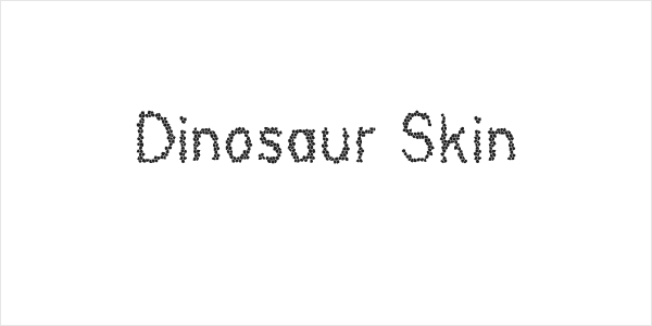 Dinosaur Skin Logo