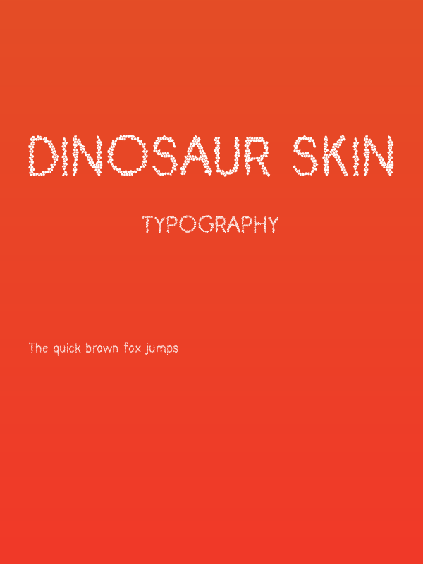 Dinosaur Skin Poster