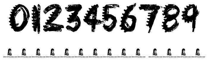 Dinosaur Font OTHER CHARS
