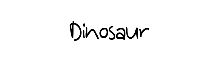 dinosaur fonts free