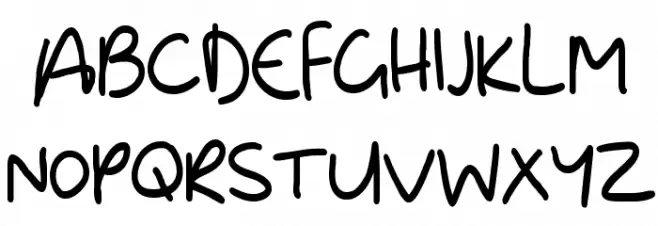 Dinosaur Шрифта ВЕРХНИЙ