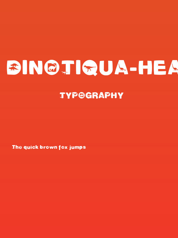 Dinotiqua-Heavy Poster