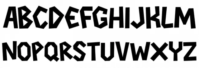 Dinotype Regular 字体 大写