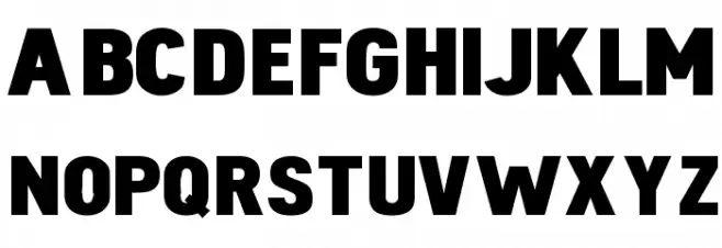 Dinova Black Шрифта ВЕРХНИЙ