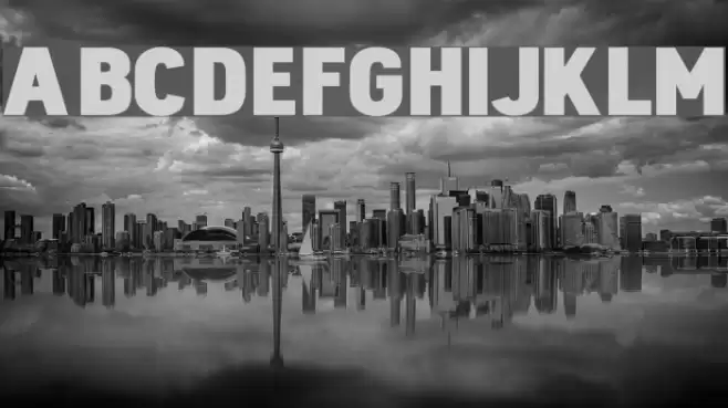 Dinova Black Font examples