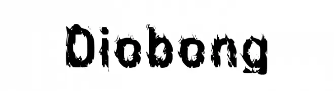 Diobong  Free Fonts Download
