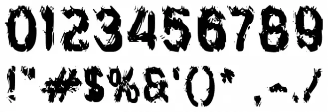 Diobong Font OTHER CHARS