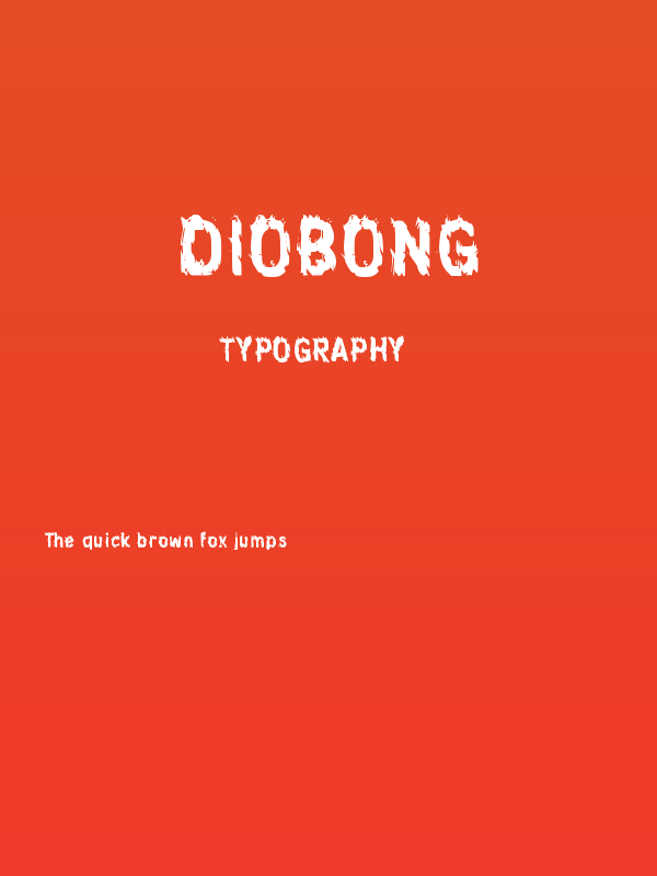 Diobong Poster
