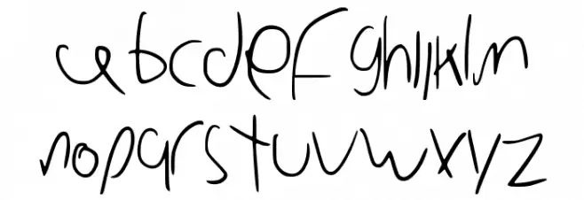 DiodeFont フォント 小文字