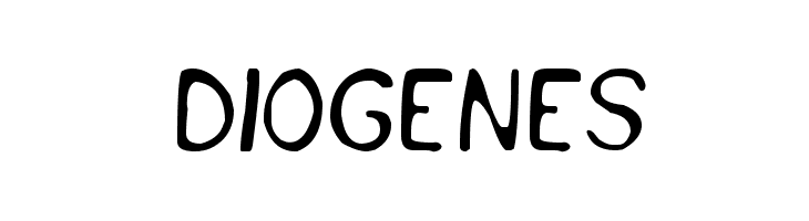 Diogenes  नि: शुल्क फ़ॉन्ट्स डाउनलोड
