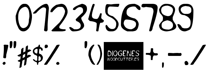 Diogenes Font OTHER CHARS