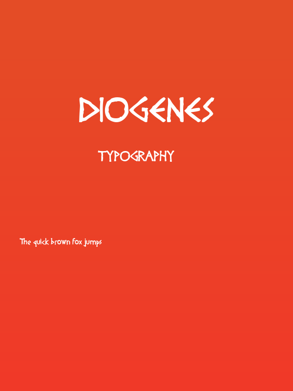 Diogenes Poster