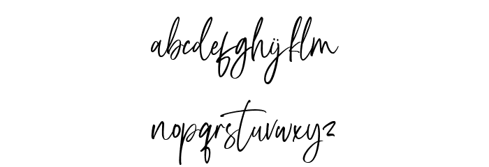 Dioksiany-Regular Font LOWERCASE