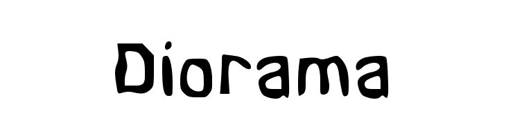 Diorama  baixar fontes gratis