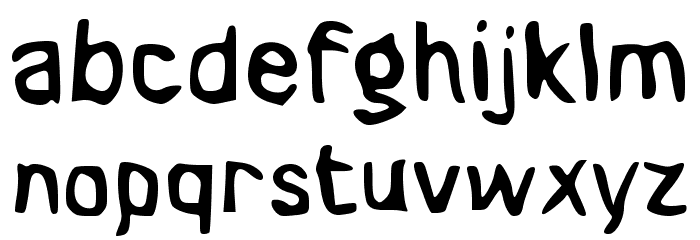 Diorama Font LOWERCASE