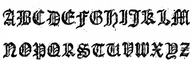 Dioszeghiensis Rg Schriftart Groß