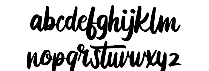 DiotamFREE Font LOWERCASE
