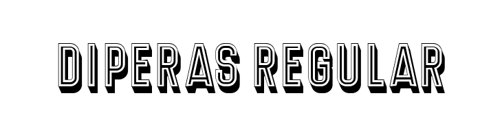 Diperas Regular  免费字体下载