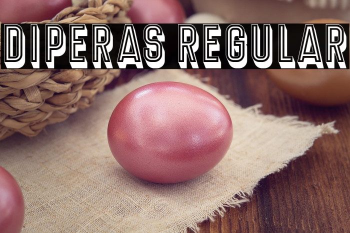 Diperas Regular Example 3