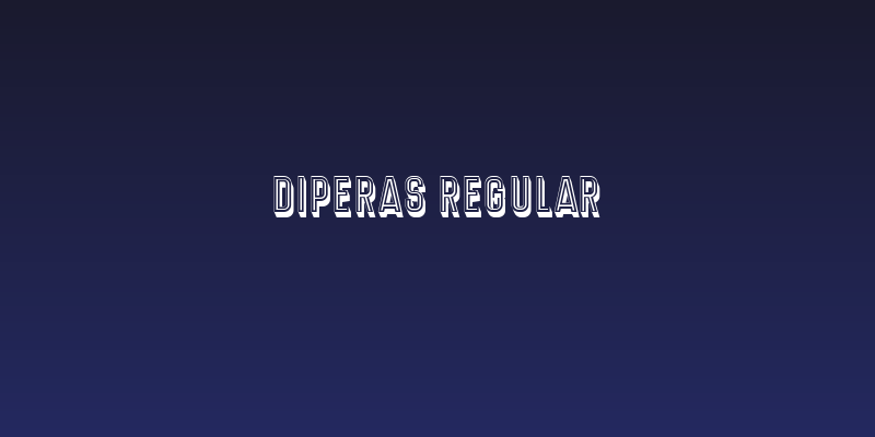 Diperas Regular Social Header