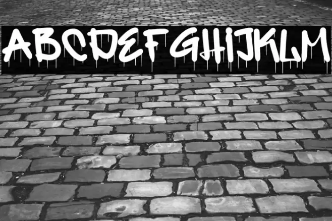 Diphole Personal Use Font examples