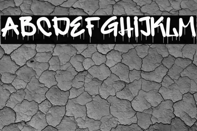 Diphole Personal Use Font examples