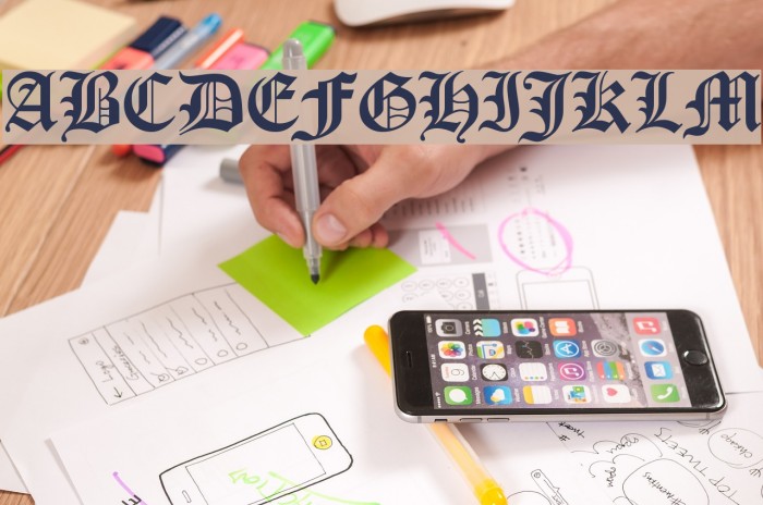 Diploma Regular Schriftart examples