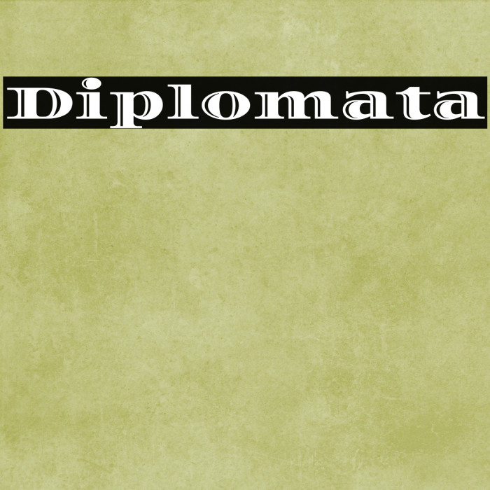 Diplomata Font examples