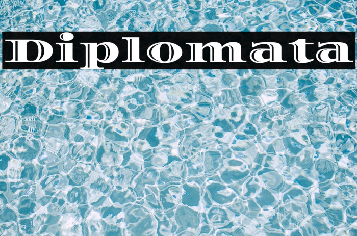 Diplomata Font examples