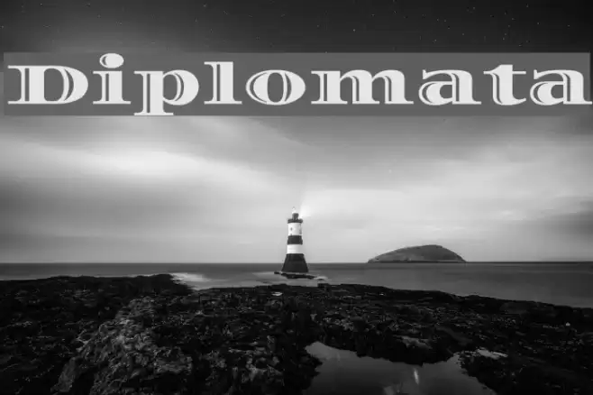 Diplomata Font examples