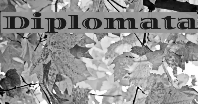 Diplomata Font examples