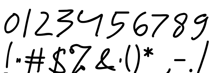 Dirandra Font OTHER CHARS