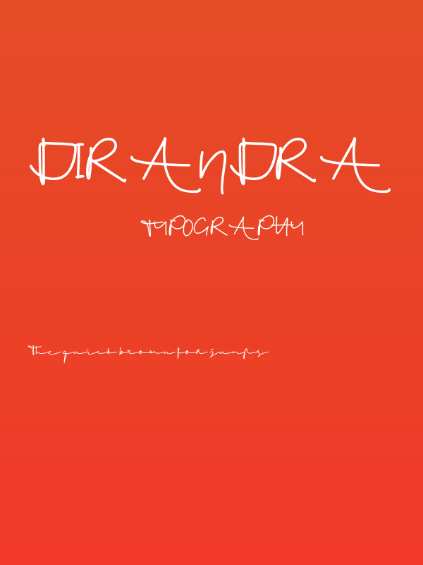 Dirandra Poster