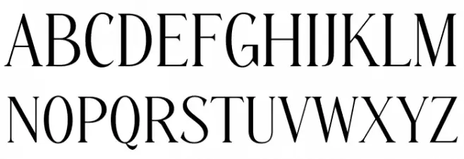 Diranista Schriftart Groß