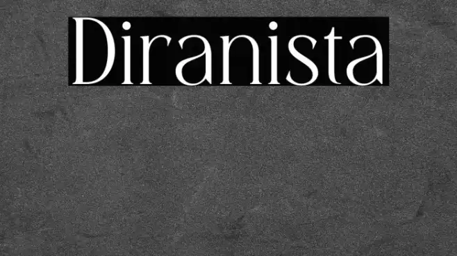Diranista Example 1