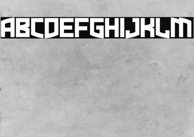 Dire Gramme Font examples