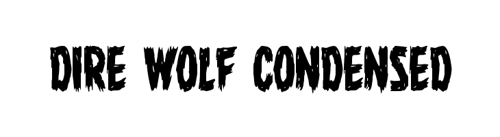 Dire Wolf Condensed Font