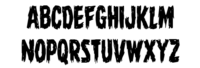 Dire Wolf Condensed Font LOWERCASE
