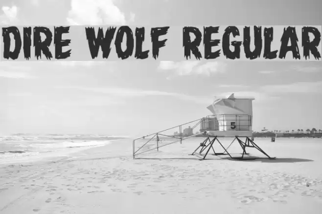 Dire Wolf Regular Polices examples
