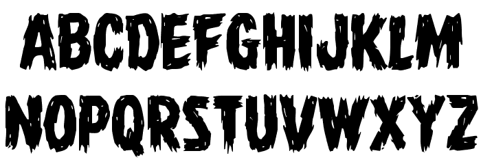 Dire Wolf Regular Font LOWERCASE