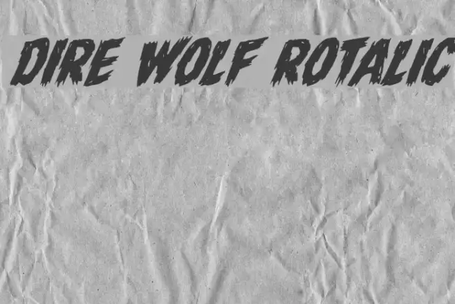 Dire Wolf Rotalic Example 1