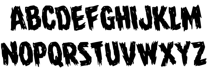 Dire Wolf Rotate Regular Font LOWERCASE
