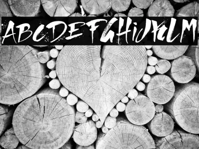 Direct du Gauche Font examples