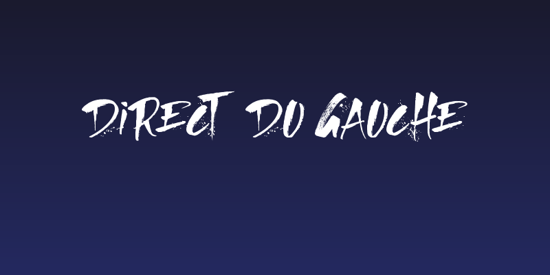 Direct du Gauche Social Header